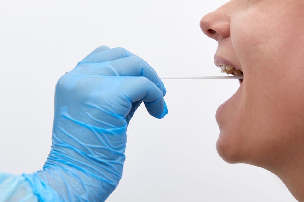 mouth swab drug test
